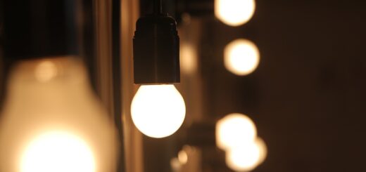light, bulb, hanging