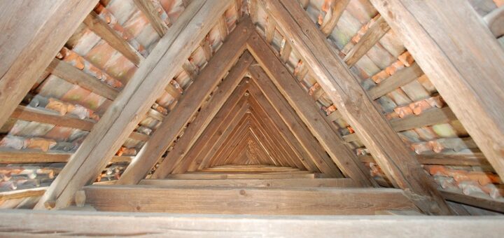 roof, under the roof, triangles, triangles, triangles, triangles, triangles, triangles