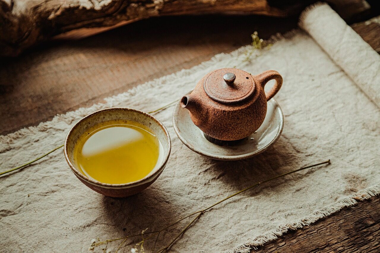 grüner tee, tee, teekanne, japan, teapots, cha, pottery, clay, sencha, yellow, rustic, brown, tea, tea pot, tee, japan, tea, tea, tea, tea, tea