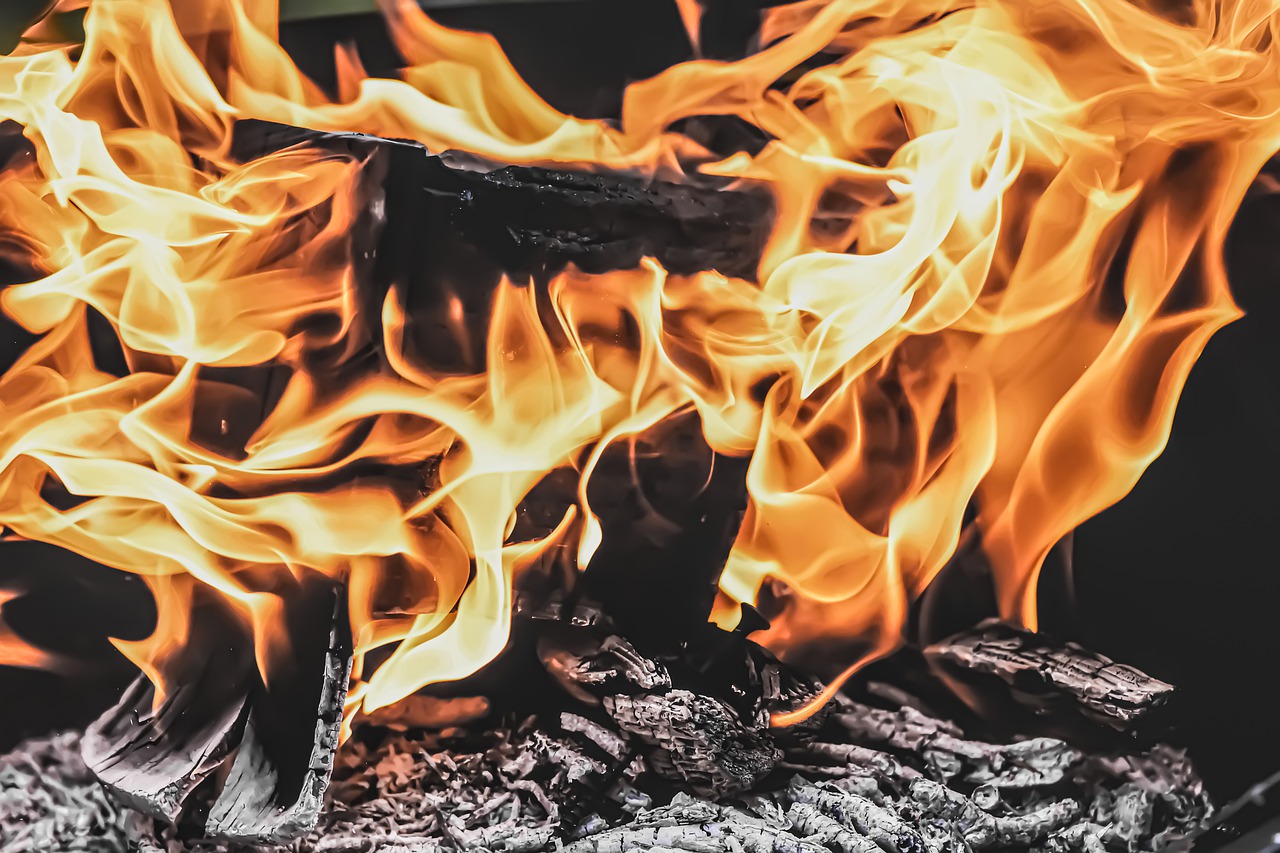 Fire Flame Carbon Wood Burn Heat  - Alexas_Fotos / Pixabay
