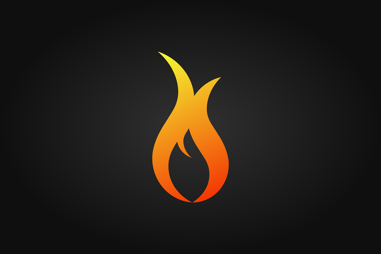 Fire Heat Flame Banner Wallpaper  - axelsteven2000 / Pixabay