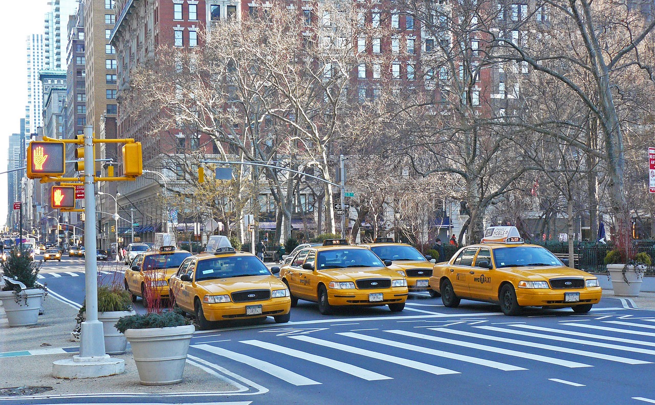 Nyc New York Taxi America Symbol  - DaKub / Pixabay