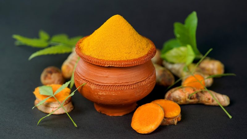 Turmeric Neem Cup Wallpaper  - NirmalSarkar / Pixabay